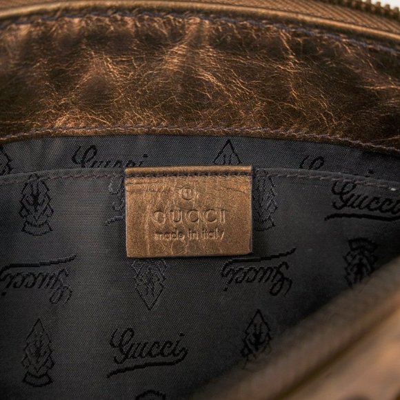 Gucci Bronze Babouska Hysteria Clutch - Picture 11 of 11